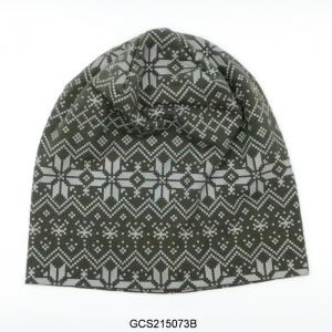 Reflective printed running beanie 