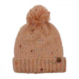 Women's pompom hat